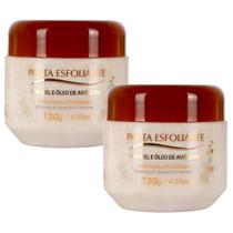 Kit 2 Panta Esfoliante com Mel e Óleo de Amêndoas 120g Kit 2 Panta Esfoliante com Mel e Óleo de Amêndoas 120g