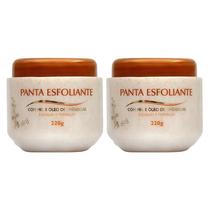 Kit 2 Panta Esfoliante Panta Cosmética Pote 220 g
