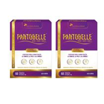 Kit 2 Pantobelle Hair Skin & Nails Cabelo, Pele e Unha 2x60cps Flora Nativa