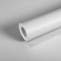Kit 2 Papel de Parede Adesivo Lavavel Casca Branco Fosco 10M