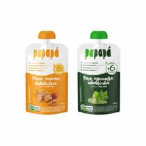 Kit 2 Papinhas Orgânicas Salgadas Papapá: Batata Doce, Kit 2 Papinhas Orgânicas Salgadas Papapá: Batata Doce,