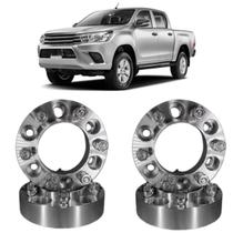 Kit 2 Par Alargador Espaçador de Roda 50mm Hilux 2006/...