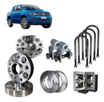 Kit 2 Par Espaçador/Alargador Roda Amarok 10/ Touareg 03/10