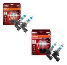 Kit 2 Par Lampada Osram Night Breaker Laser Hb3 + Hb4 Kit 2 Par Lampada Osram Night Breaker Laser Hb3 + Hb4