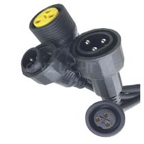 Kit 2 par led 18x15w rgbwa outdoor + maquina de fumaça 3000