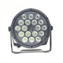 Kit 2 par led slim rgb 18x10w aatop - 18 4in1