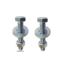 Kit 2 par sext 5/8 x 2 unc + 2 porca parlok + 2 arruela lisa 5/8