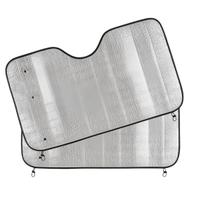 Kit 2 Pára-Brisas Espessos Carros/Protetor Solar Anti-Raios UV Dobráveis Janela Dianteira Destacável Acessórios