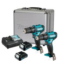 Kit 2 Parafusadeiras HP333 + 2 Baterias 1.5ah Com Carregador e Maleta
