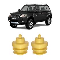 Kit 2 Parcial Batente Traseiro Pajero Tr4 2007 2008 09 10 11