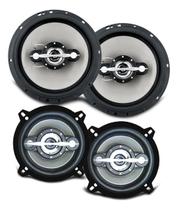 Kit 2 Pares Alto Falante 6 + 5 Polegadas Leson 140w 4 Ohms Kit 2 Pares Alto Falante 6 + 5 Polegadas Leson 140w 4 Ohms