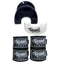 Kit 2 Pares Bandagem 3m e Protetor Bucal - BRANCO - Spank