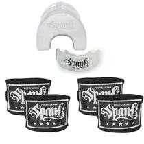 Kit 2 Pares Bandagem 3m e Protetor Bucal - TRANSPARENTE