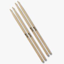 Kit 2 Pares Baquetas PulseFire By Bravone 7a Para Bateria Tauari Profissional