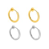 kit 2 pares brinco masculino prata dourado de pressão argola kit 2 pares brinco masculino prata dourado de pressão argola