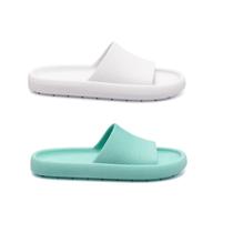 Kit 2 Pares Chinelo Nuvem Feminino Confortável Macio Leve