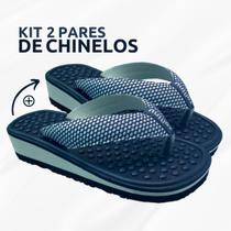 Kit 2 Pares Chinelo Ortopédico Para Esporão Massageador