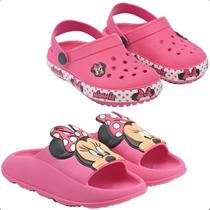 Kit 2 pares Chinelo Slide Nuvem E Babuche Papete Infantil Meninas Conforto Kit 2 pares Chinelo Slide Nuvem E Babuche Papete Infantil Meninas Conforto