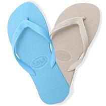 Kit 2 Pares Chinelos Masculino Borracha Slim Confortável