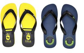 Kit 2 Pares Chinelos Masculino Polo Culture Extra Macio Leve