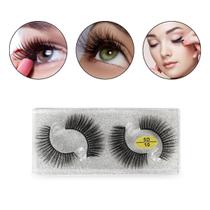 Kit 2 Pares Cílios Postiços 5D Natural Curvatura Suave 10Mm