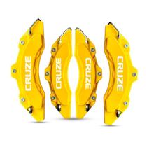 Kit 2 Pares De Capa De Pinça De Freio + Cola 50G Para Cruze Kit 2 Pares De Capa De Pinça De Freio + Cola 50G Para Cruze