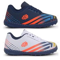 Kit 2 Pares de Chuteira infantil Society Tênis Escolar Crianças Solado Costurado Resistente