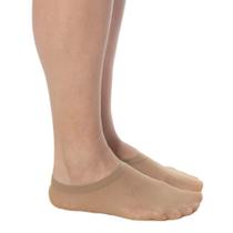 Kit 2 Pares de Meia Selene Sapatilha Fio 40 Feminina - Nude