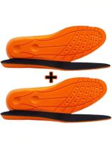 Kit 2 Pares de Palmilha Fininha de Gel P.u Para Todos Tipos de Calçados