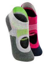 Kit 2 Pares de Sapatilhas Antiderrapante Pilates Lupo 3286-002 Colorido Kit 2 Pares de Sapatilhas Antiderrapante Pilates Lupo 3286-002 Colorido