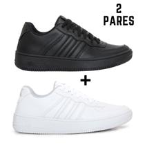 Kit 2 Pares de Tenis Atikkos Fine Casual Kit 2 Pares de Tenis Atikkos Fine Casual