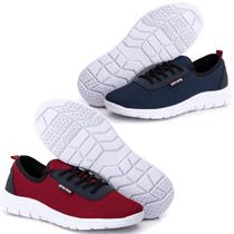 Kit 2 Pares De Tenis Casual Masculino Iden