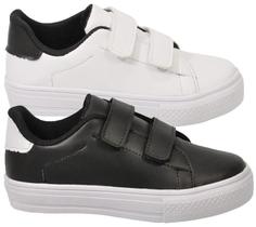 Kit 2 Pares de Tênis Infantil Masculino Escolar Casual Menino Novo Kit 2 Pares de Tênis Infantil Masculino Escolar Casual Menino Novo