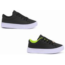 Kit 2 Pares De Tênis Infantil Masculino Leve E Resistente Versátil Kit 2 Pares De Tênis Infantil Masculino Leve E Resistente Versátil