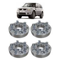 Kit 2 Pares Espaçador Alargador de Roda 30mm Pajero TR4