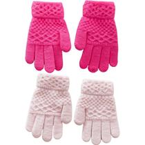 Kit 2 Pares Luva Infantil Quentinha para o Frio 14x6cm