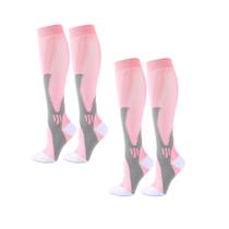 Kit 2 Pares Meia De Compressão Estimula Circulação Sport Kit 2 Pares Meia De Compressão Estimula Circulação Sport