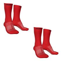 Kit 2 pares meia esportiva ciclismo corrida cano médio ERT Kit 2 pares meia esportiva ciclismo corrida cano médio ERT