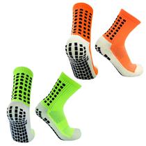Kit 2 Pares Meia Esportiva Futebol Antiderrapante Profissional Profissional Tipo Trusox Anti Lesão