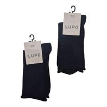 Kit 2 Pares Meia Lupo Sem Punho Preta Unissex Confortável Não Aperta Original Kit 2 Pares Meia Lupo Sem Punho Preta Unissex Confortável Não Aperta Original