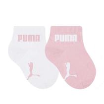 Kit 2 pares meia puma cano baixo infantil