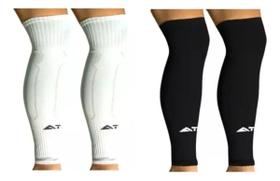 Kit 2 Pares Meião Cortado Canelito Pro Sem Pé Original Finta Kit 2 Pares Meião Cortado Canelito Pro Sem Pé Original Finta