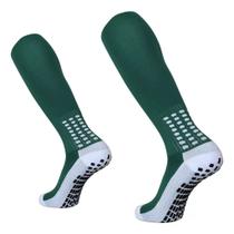 Kit 2 Pares Meiao de Futebol Antiderrapante Adulto Juvenil Masc Jogador Profissional 36 ao 43