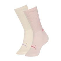 Kit 2 Pares Meias Esportiva Feminino Cano Longo Puma