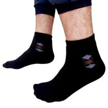 Kit 2 Pares Meias Masculina Inverno Grossa Macia Cano Alto