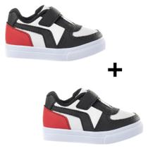 Kit 2 Pares Mini Air Super Leve e Confortável Bebê Infantil Meninos e Meninas