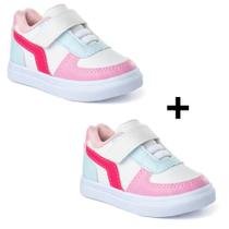 Kit 2 Pares Mini Air Super Leve e Confortável Bebê Infantil Meninos e Meninas
