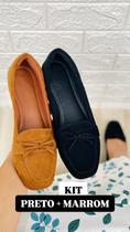 Kit 2 pares mocassim 33 ao 43 tamanhos grandes