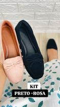 Kit 2 pares mocassim 33 ao 43 tamanhos grandes