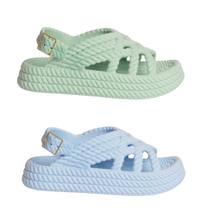 Kit 2 Pares Papete Infantil Baby Segura Leve Confortável Trança Escolar